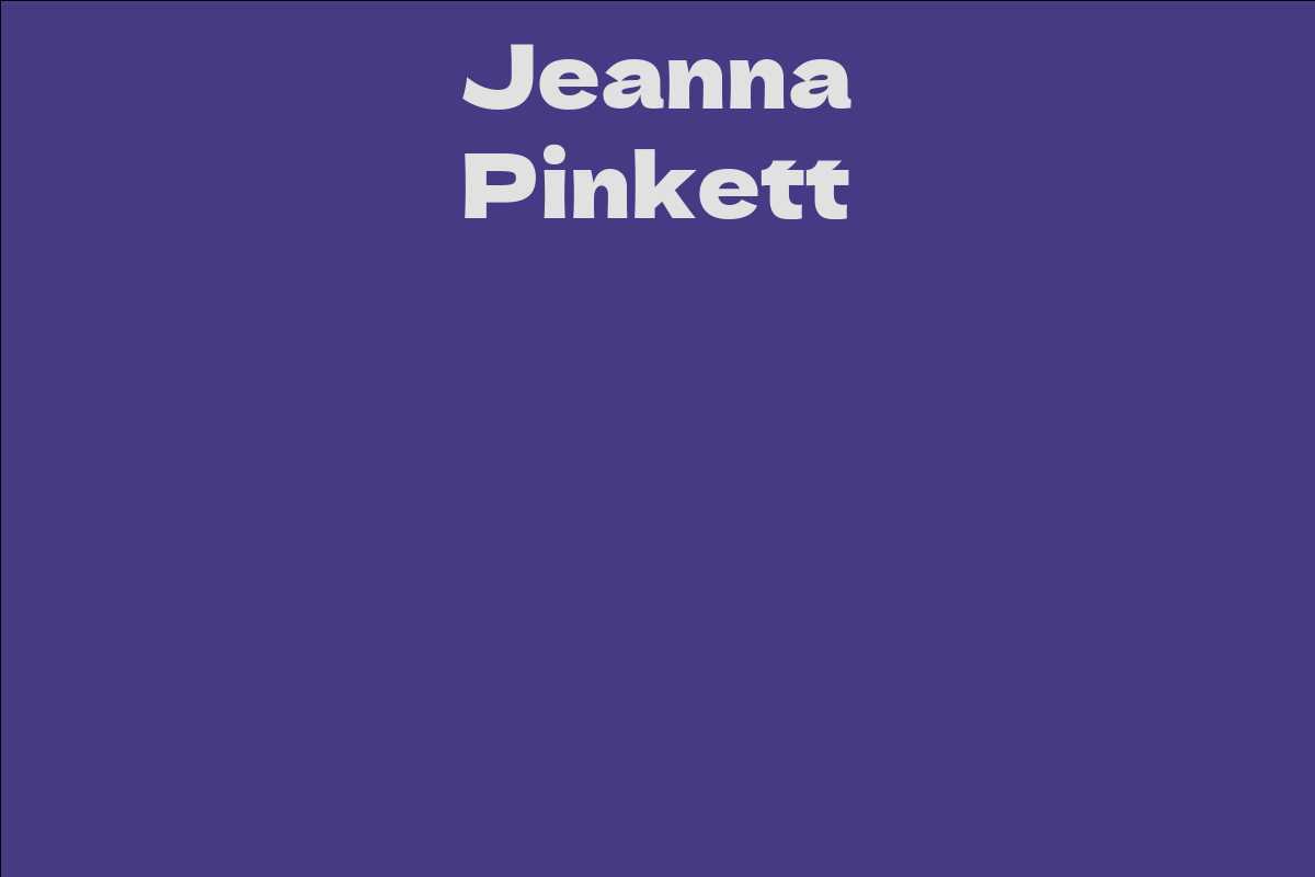 Jeanna Pinkett