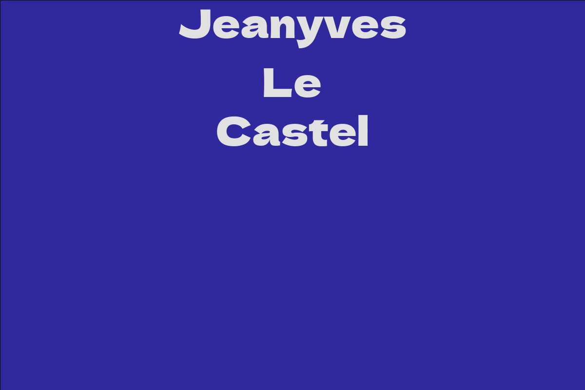 Jeanyves Le Castel