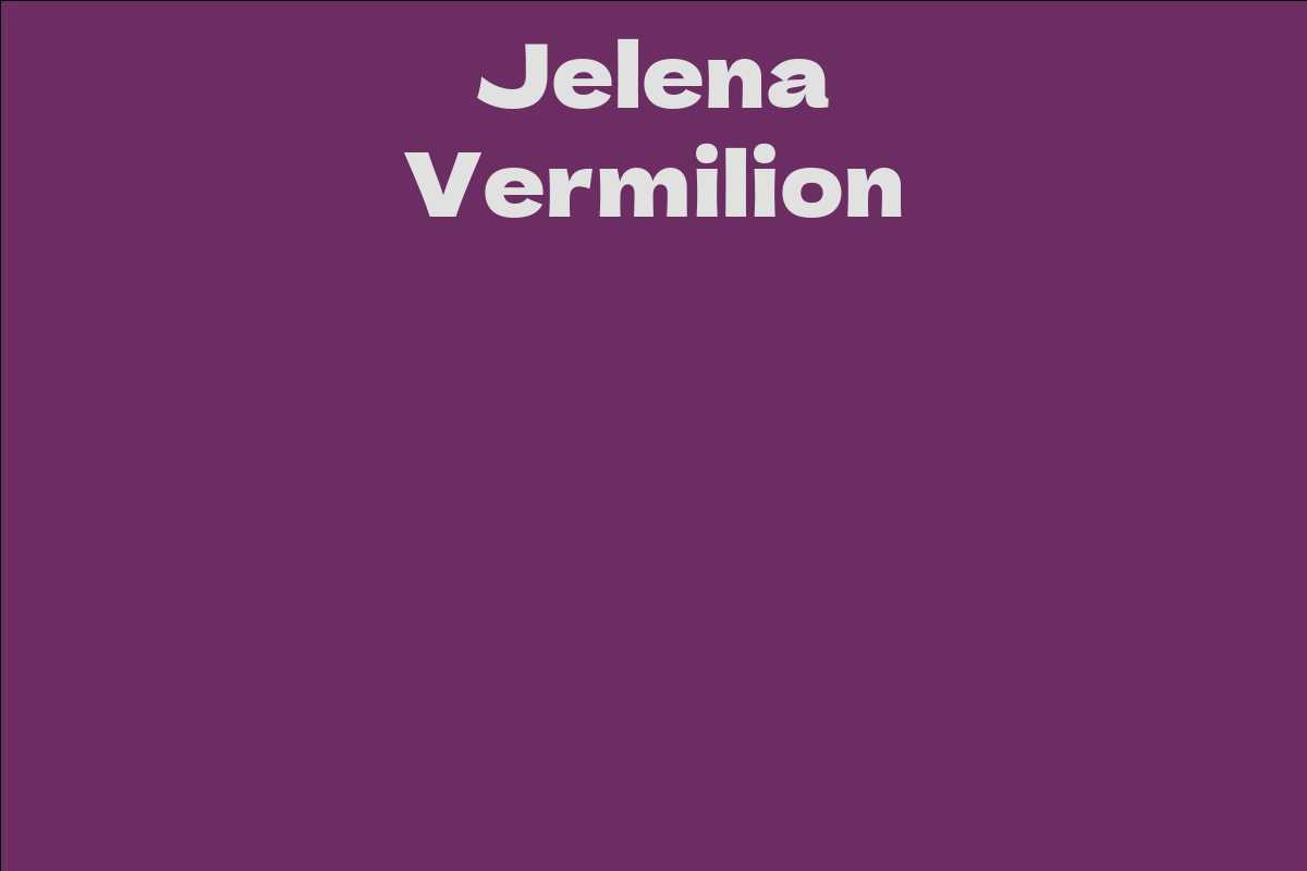 Jelena Vermilion