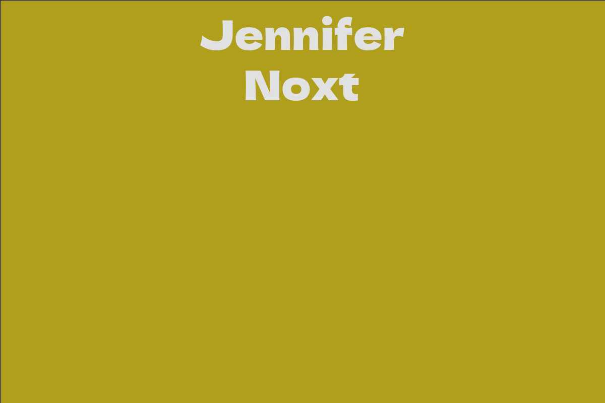 Jennifer Noxt