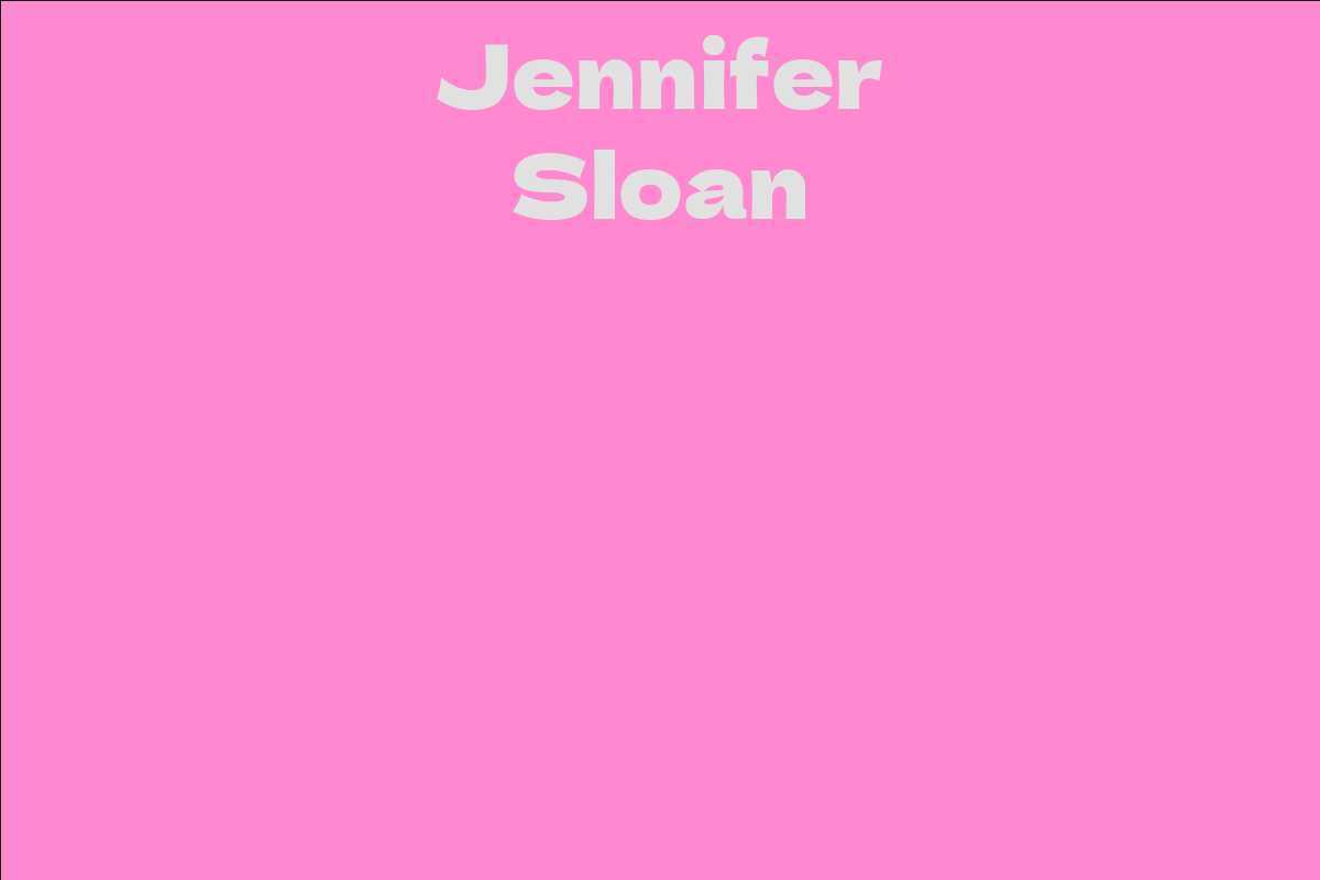Jennifer Sloan