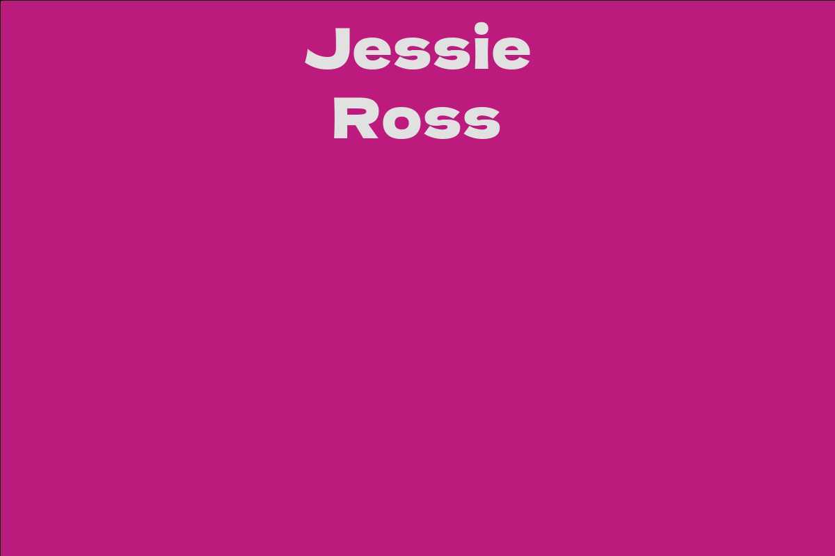 Jessie Ross