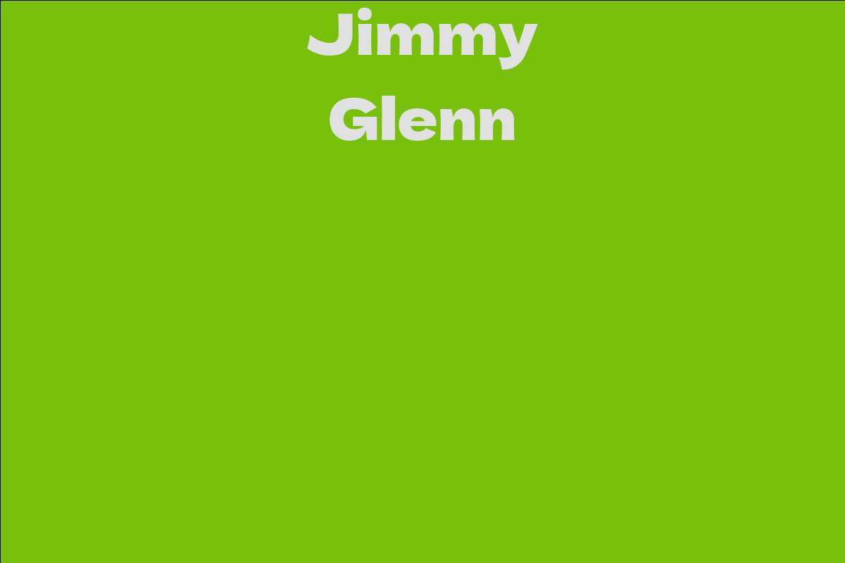 Jimmy Glenn