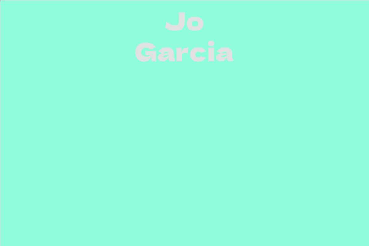 Jo Garcia