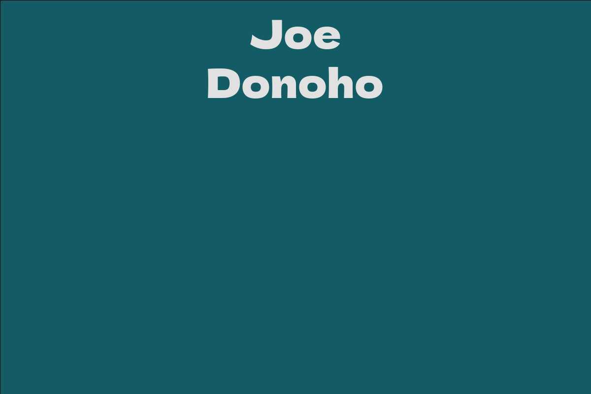 Joe Donoho