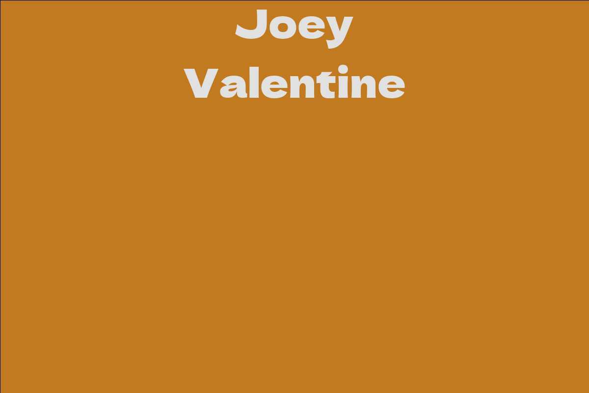 Joey Valentine