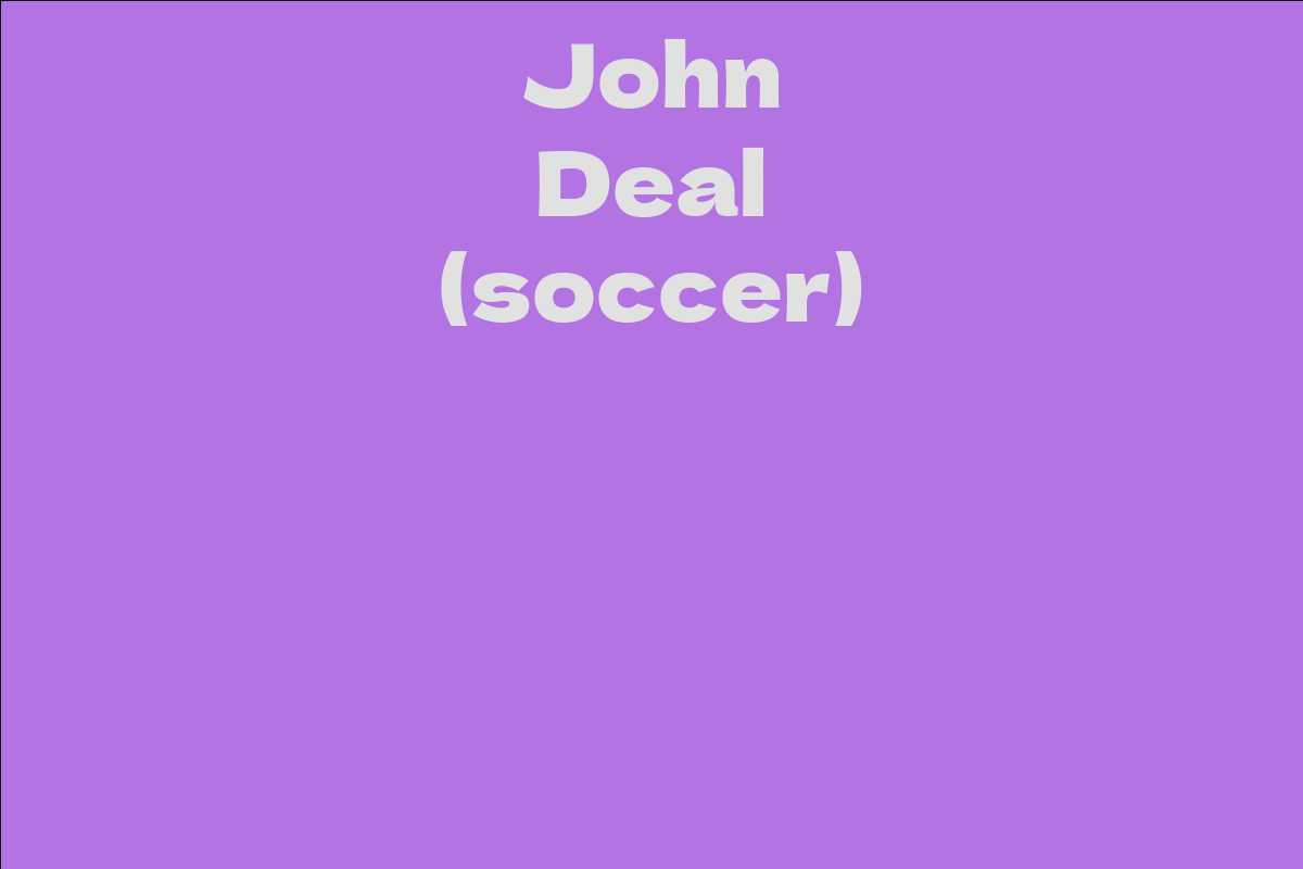 John Deal (soccer)