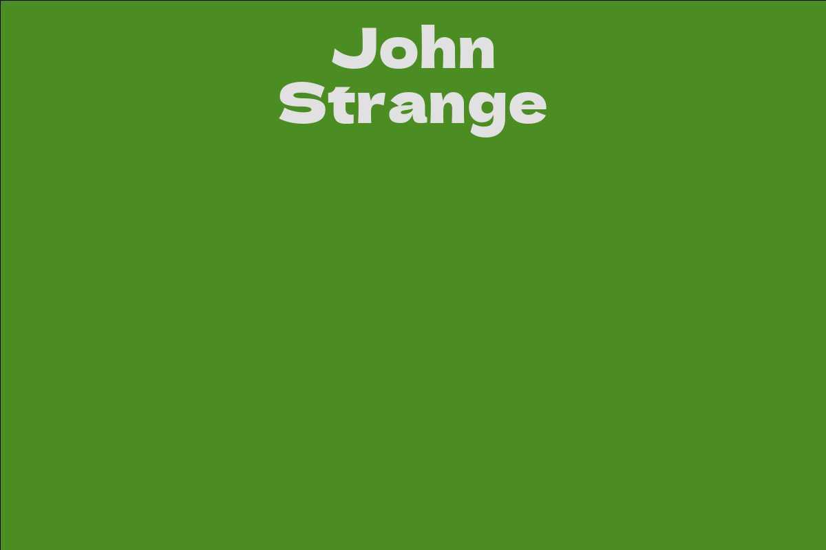 John Strange