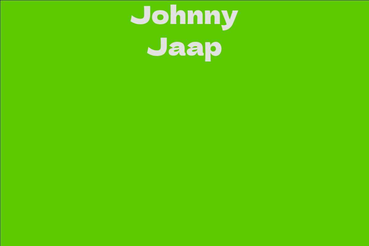 Johnny Jaap