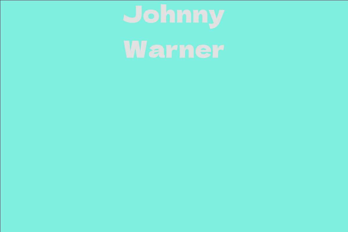 Johnny Warner
