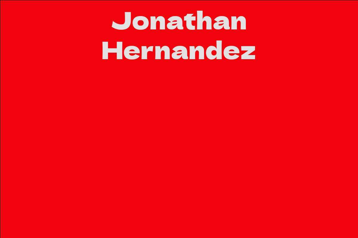 Jonathan Hernandez