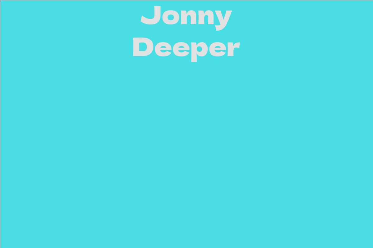 Jonny Deeper