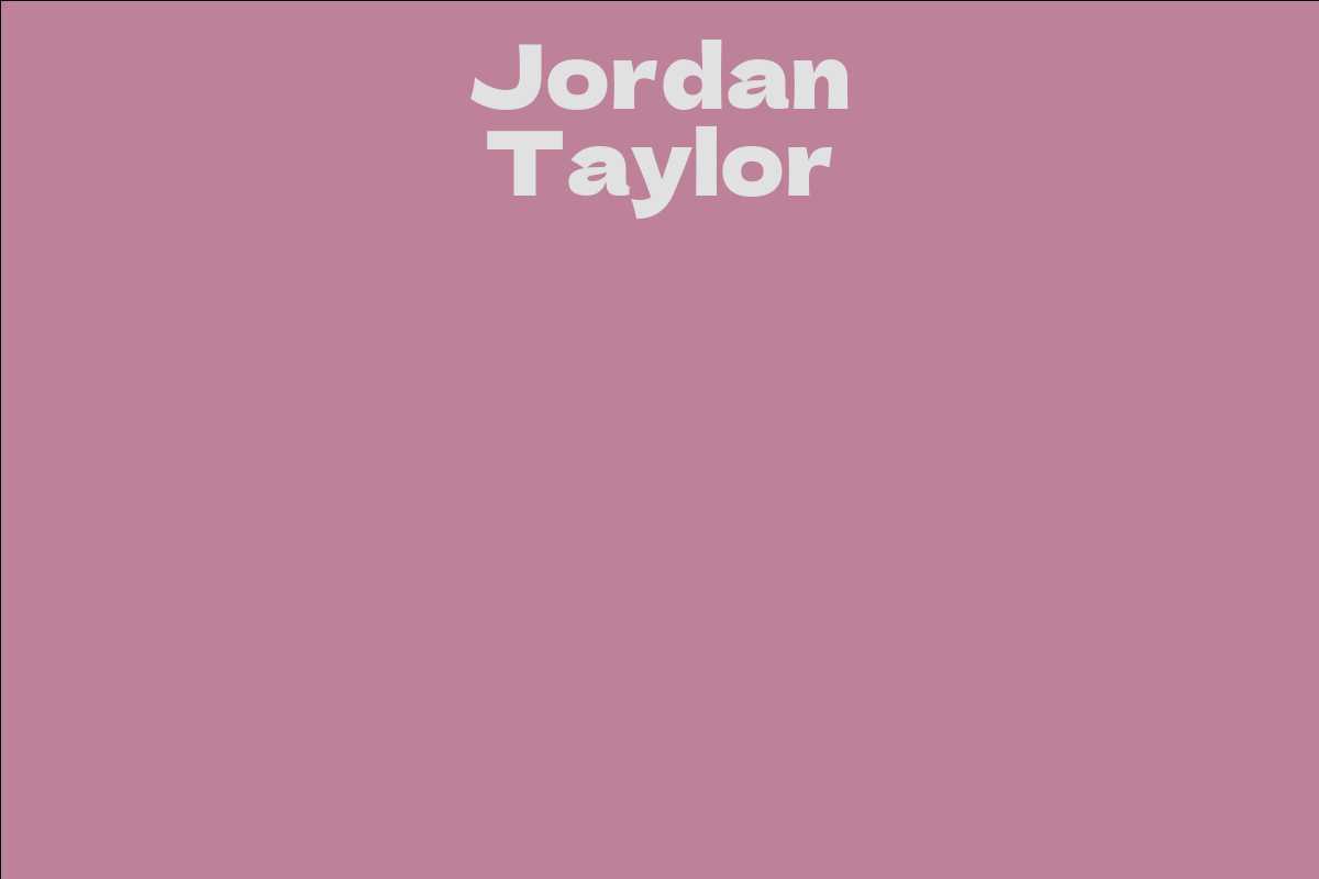 Jordan Taylor