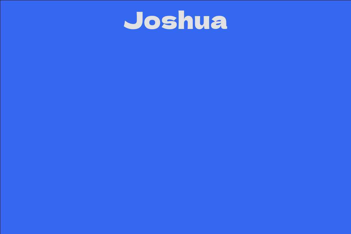 Joshua