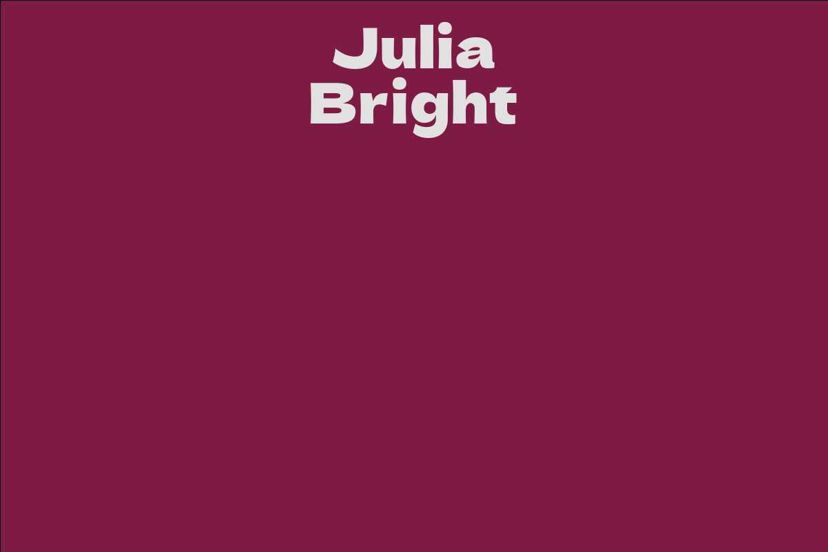 Julia Bright