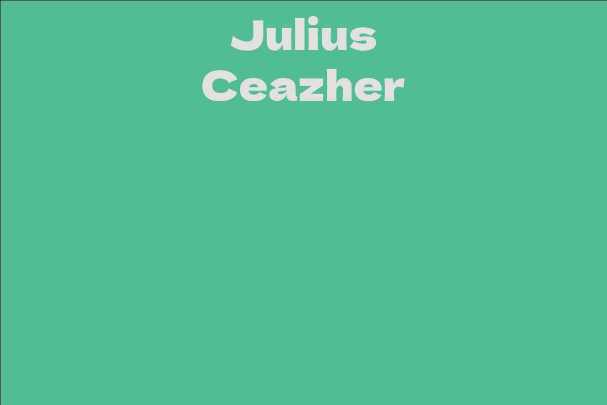 Julius Ceazher