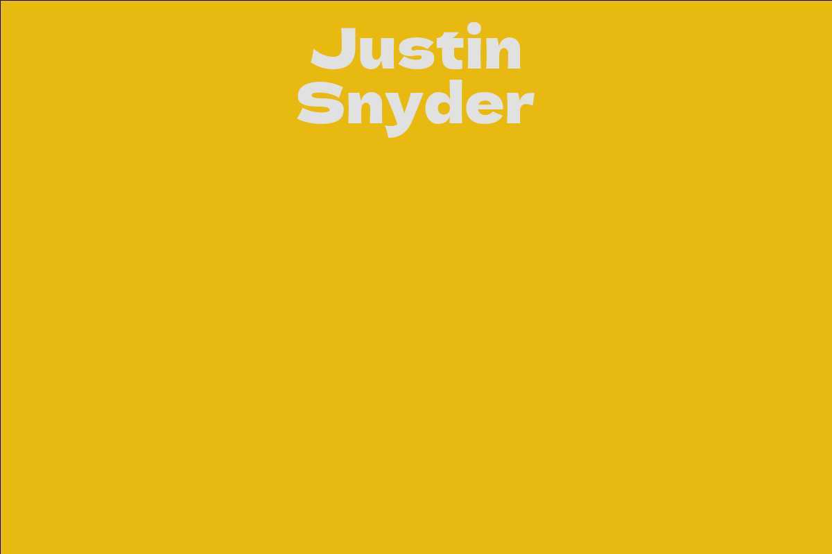 Justin Snyder