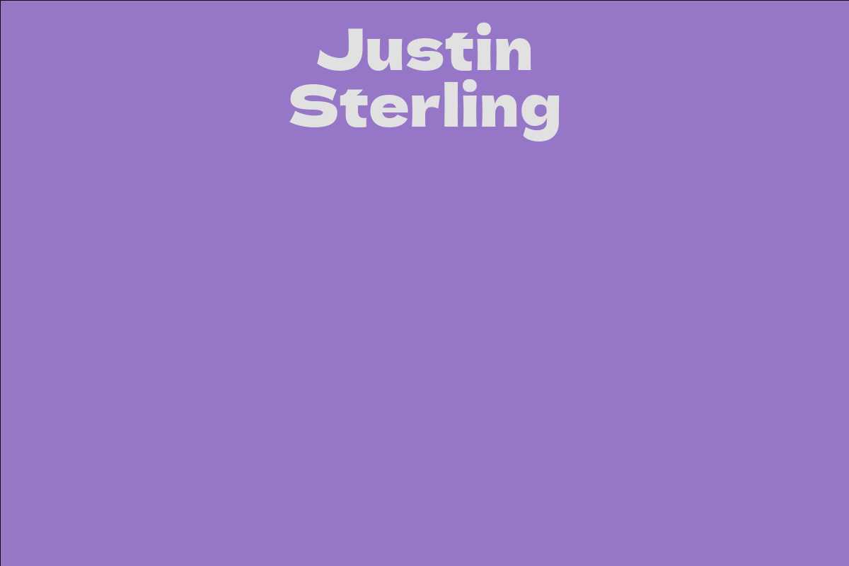 Justin Sterling