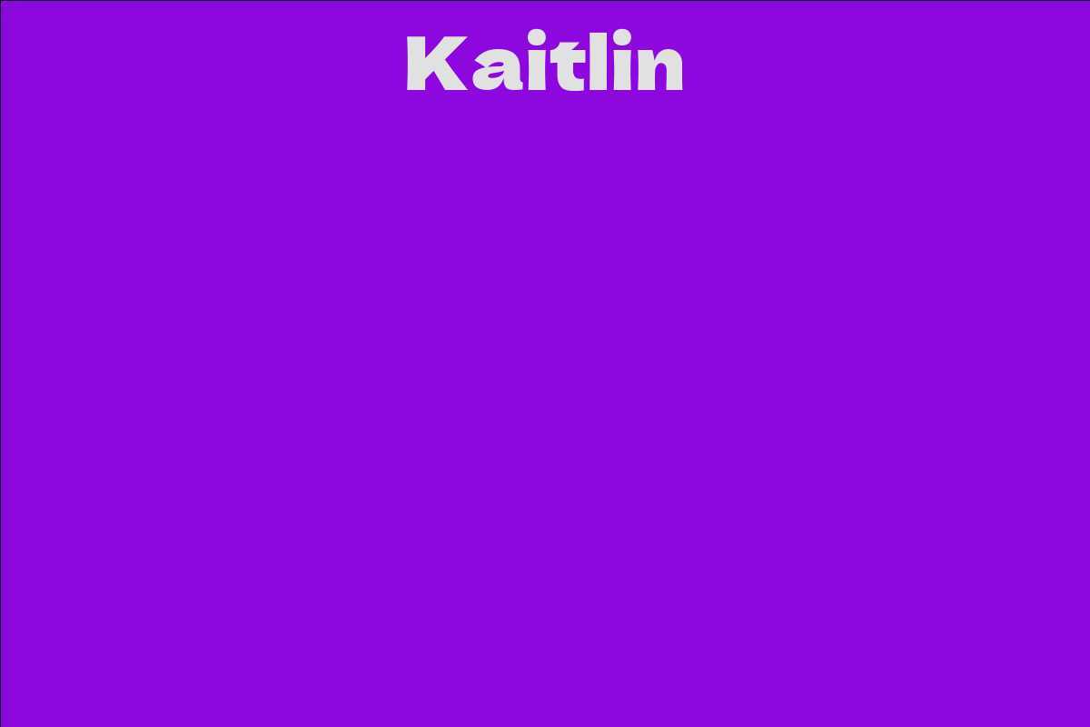 Kaitlin