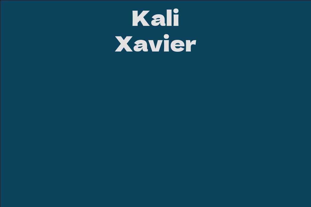 Kali Xavier