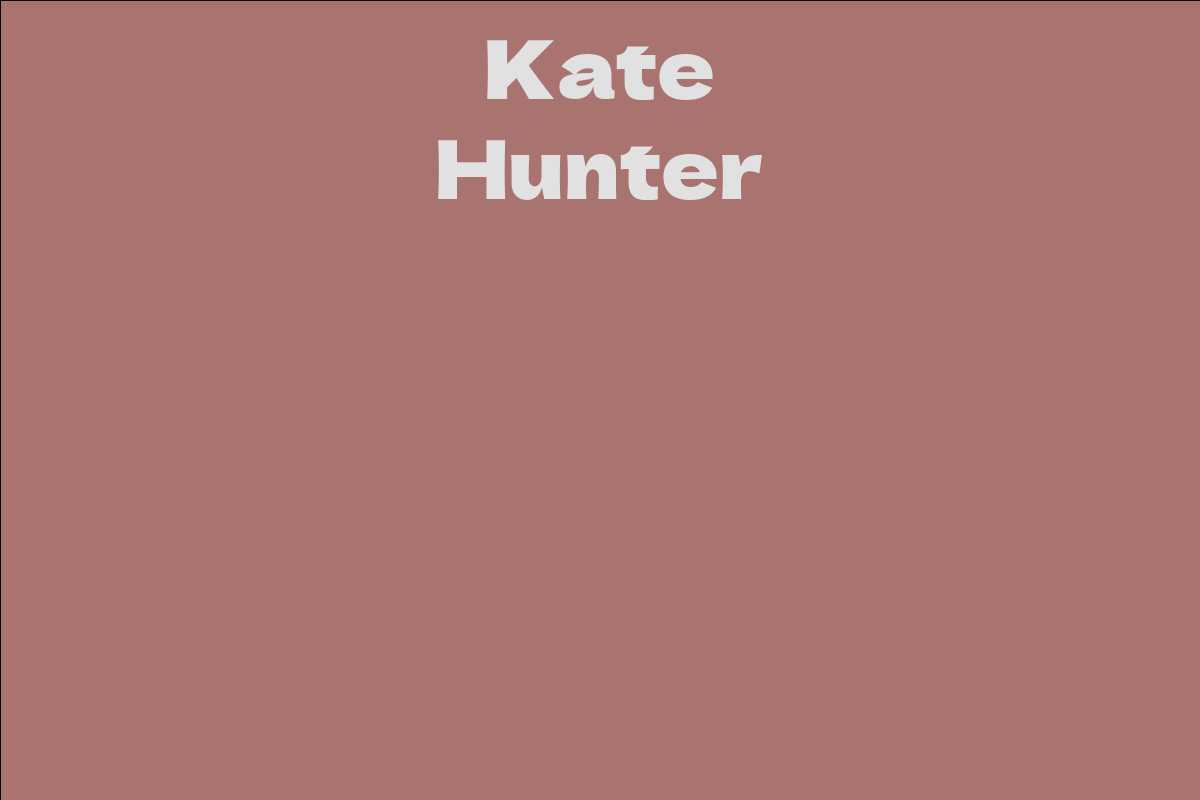 Kate Hunter