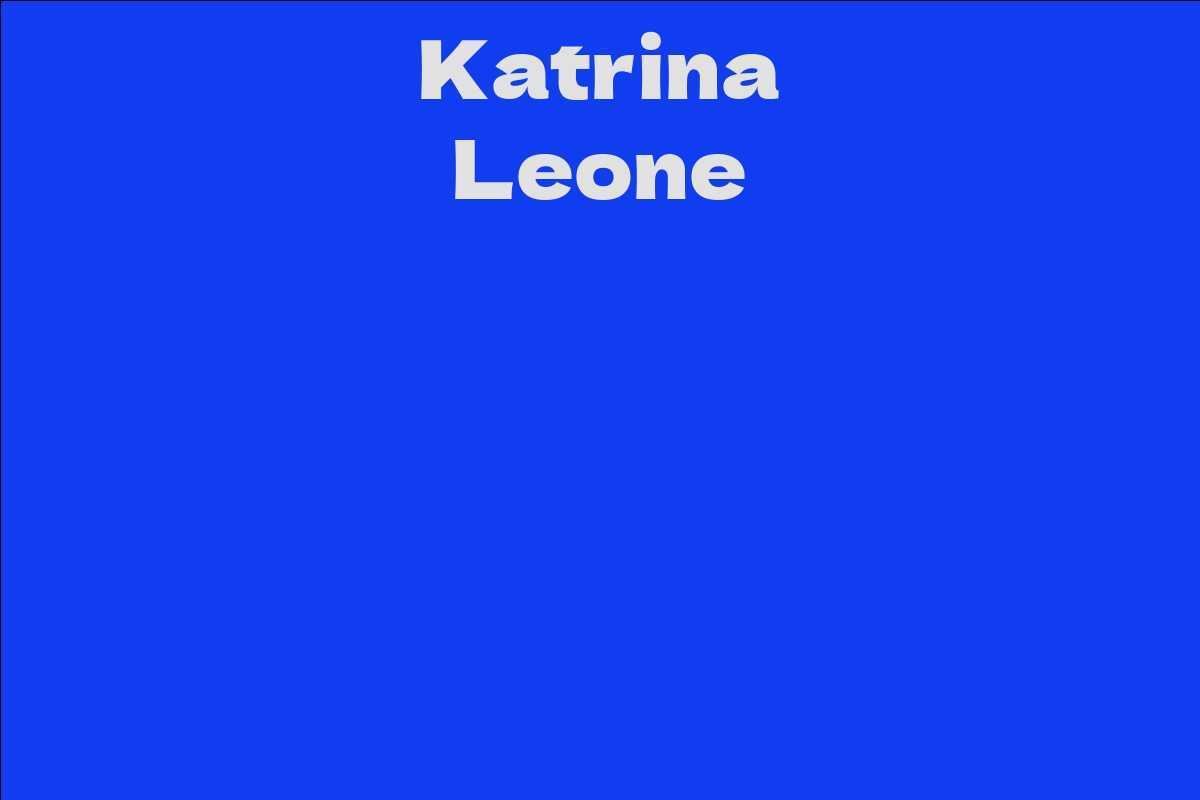 Katrina Leone