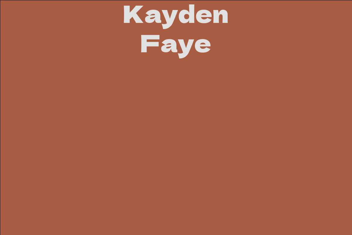 Kayden Faye