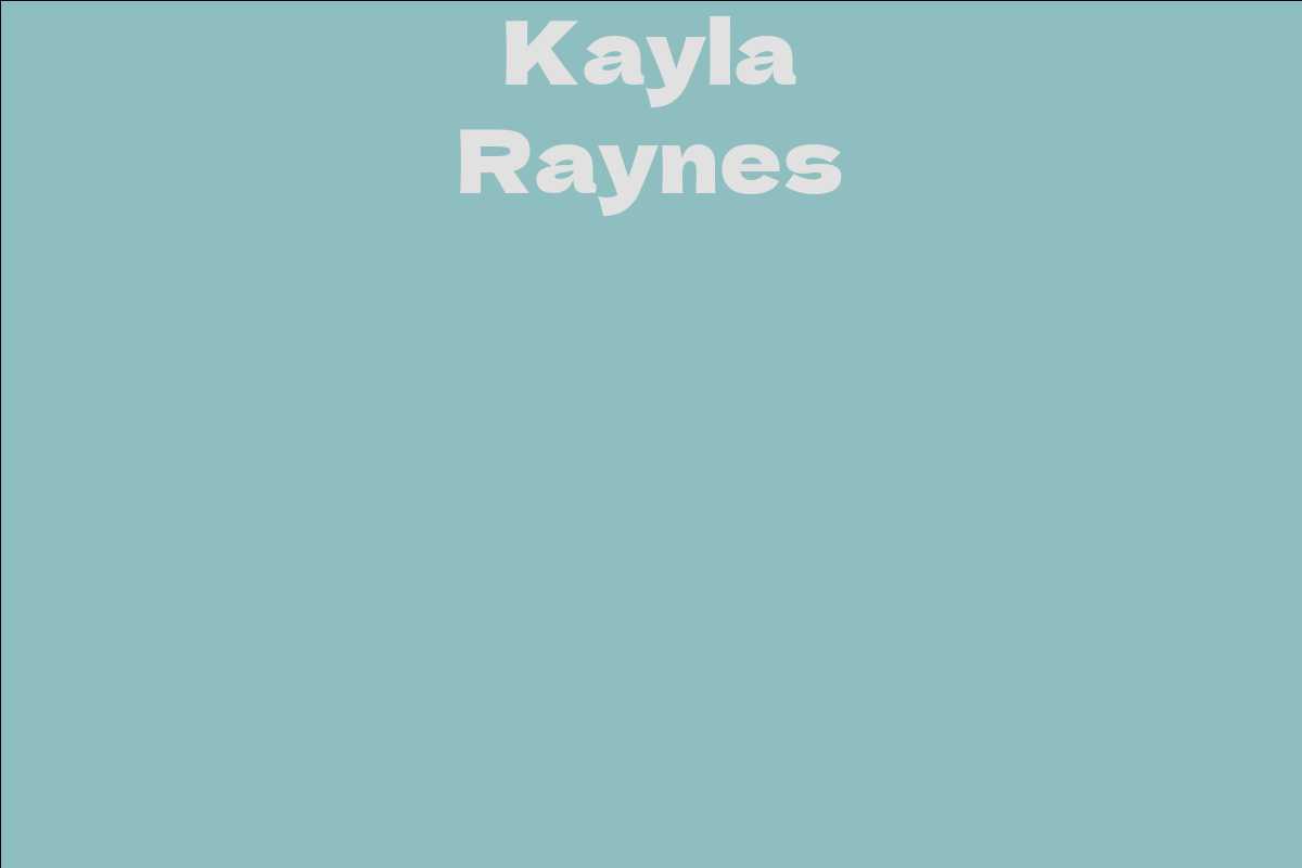 Kayla Raynes