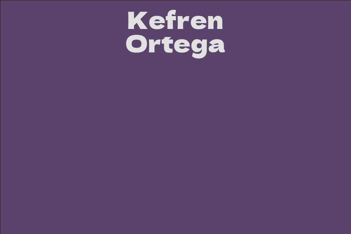 Kefren Ortega