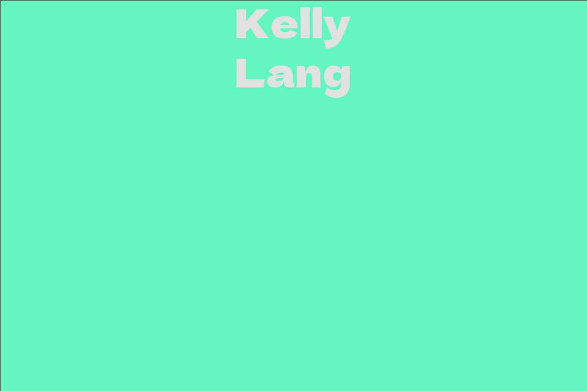 Kelly Lang