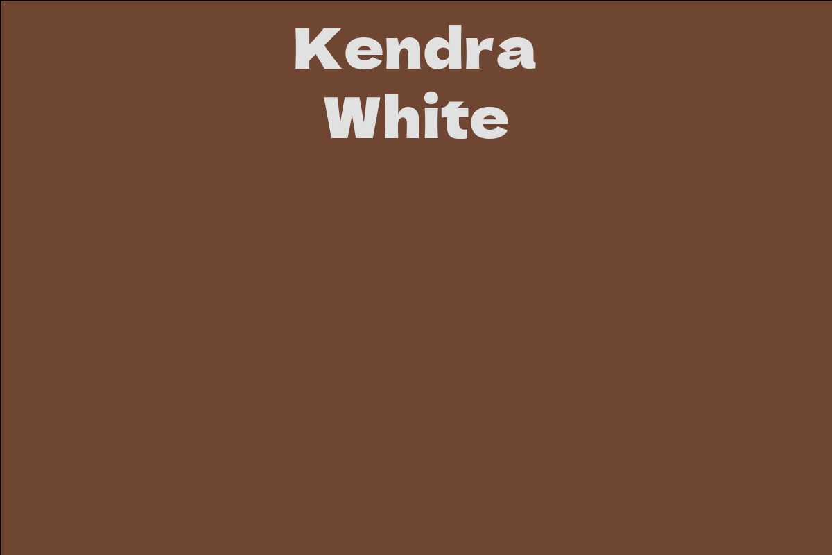Kendra White