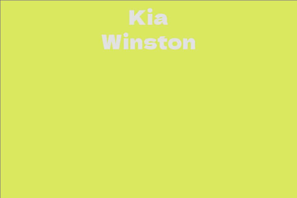 Kia Winston