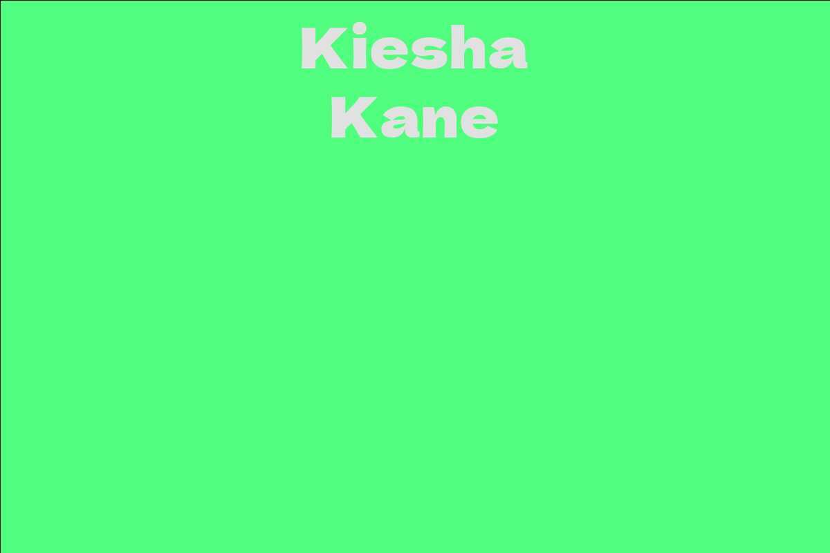 Kiesha Kane