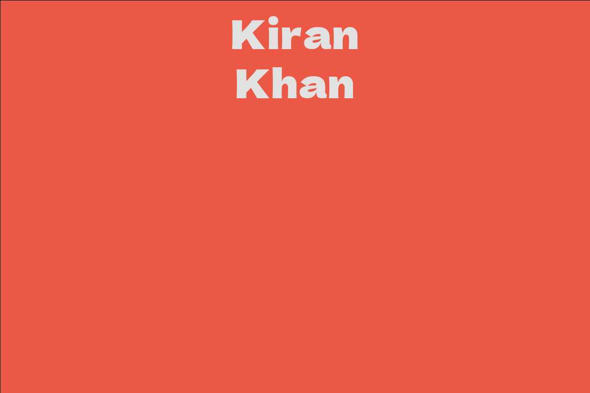 Kiran Khan