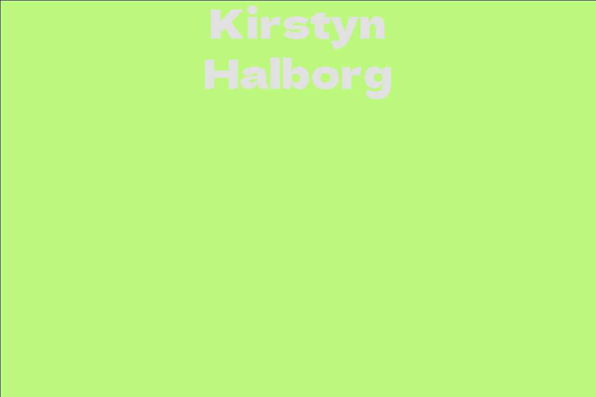 Kirstyn Halborg