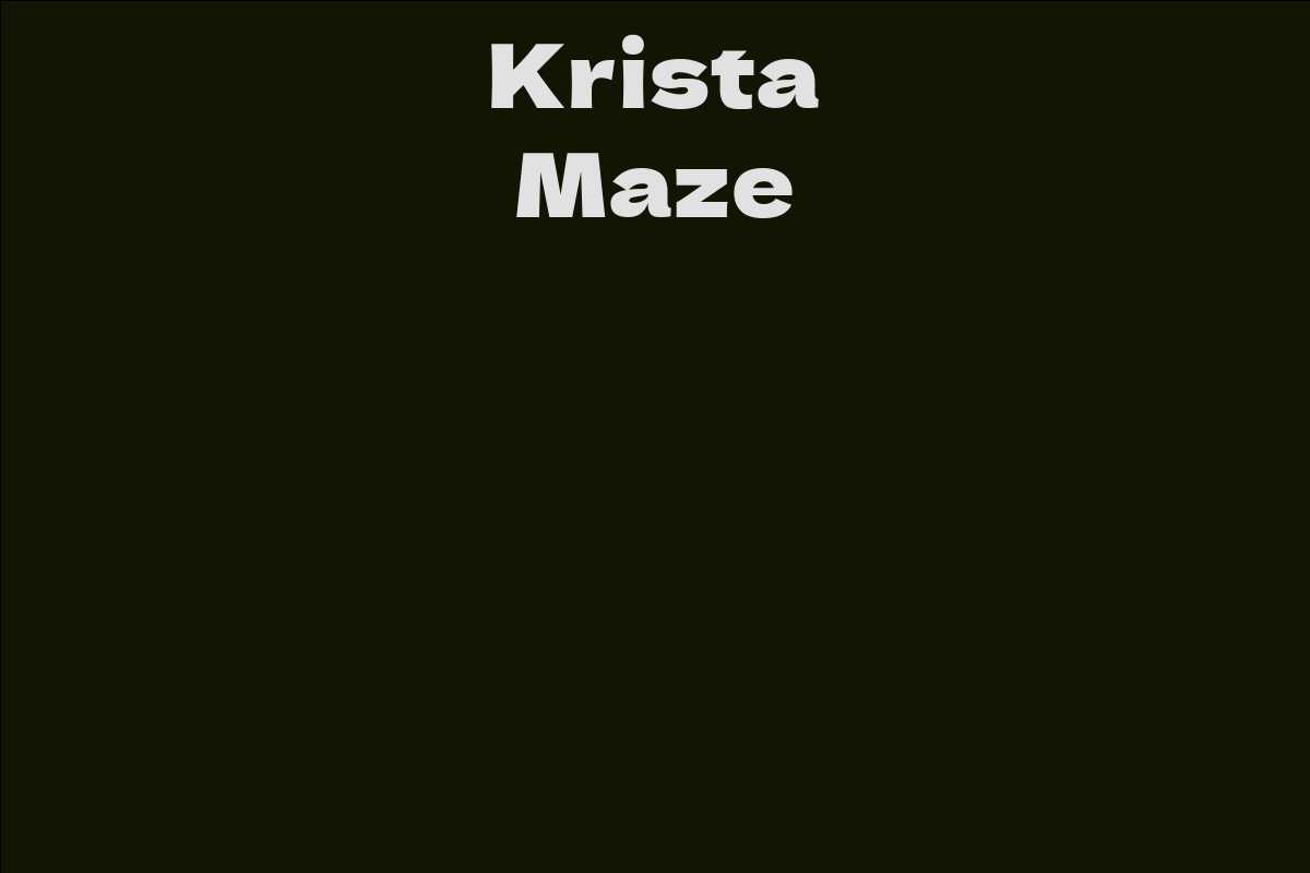 Krista Maze