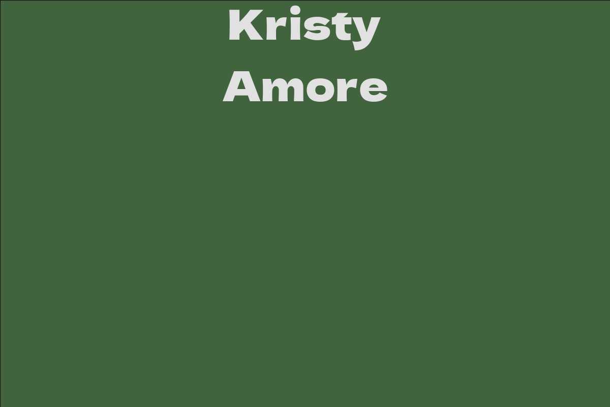 Kristy Amore