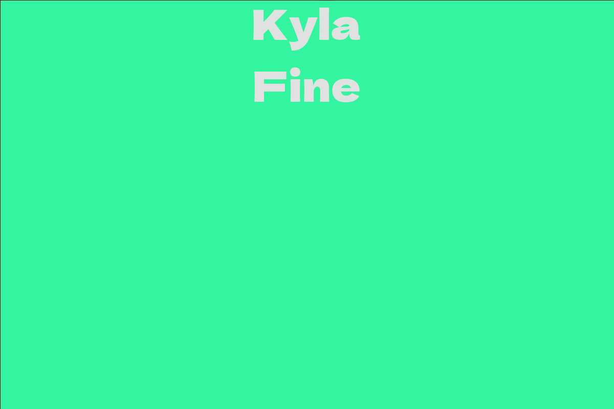 Kyla Fine