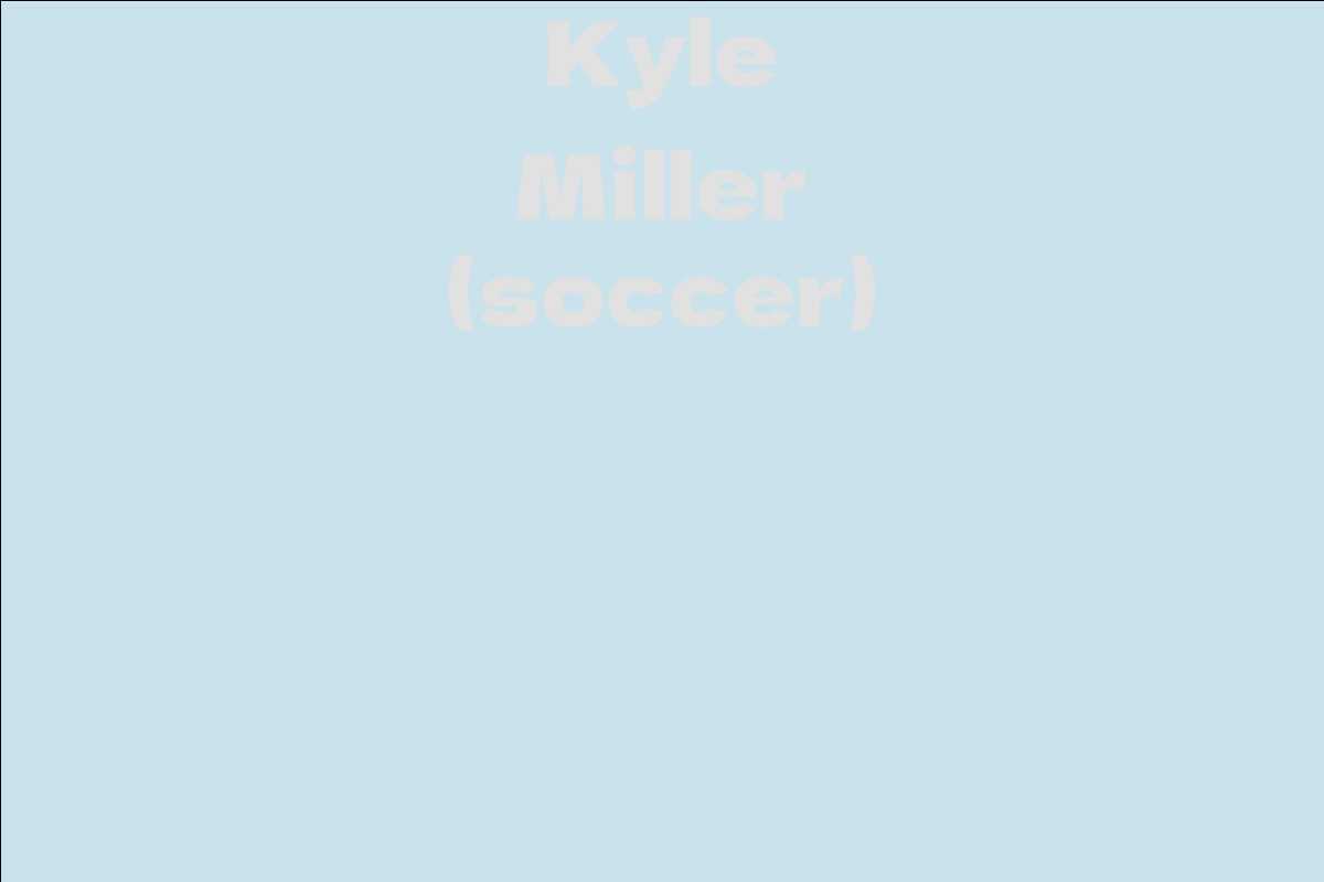 Kyle Miller (soccer)