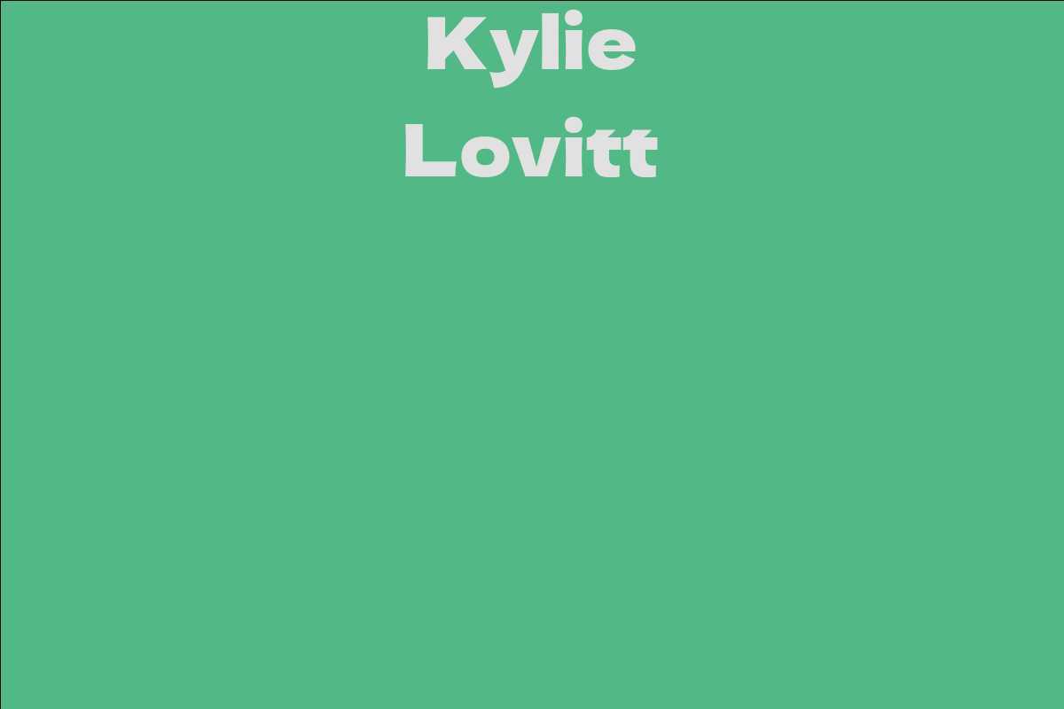 Kylie Lovitt