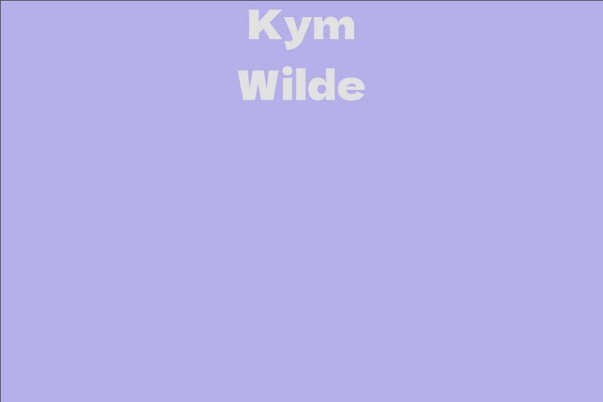 Kym Wilde