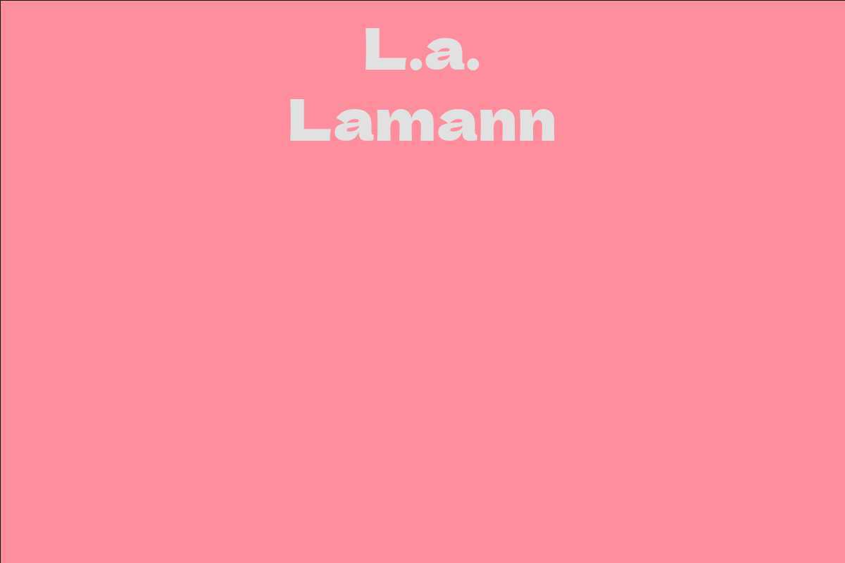 L.a. Lamann