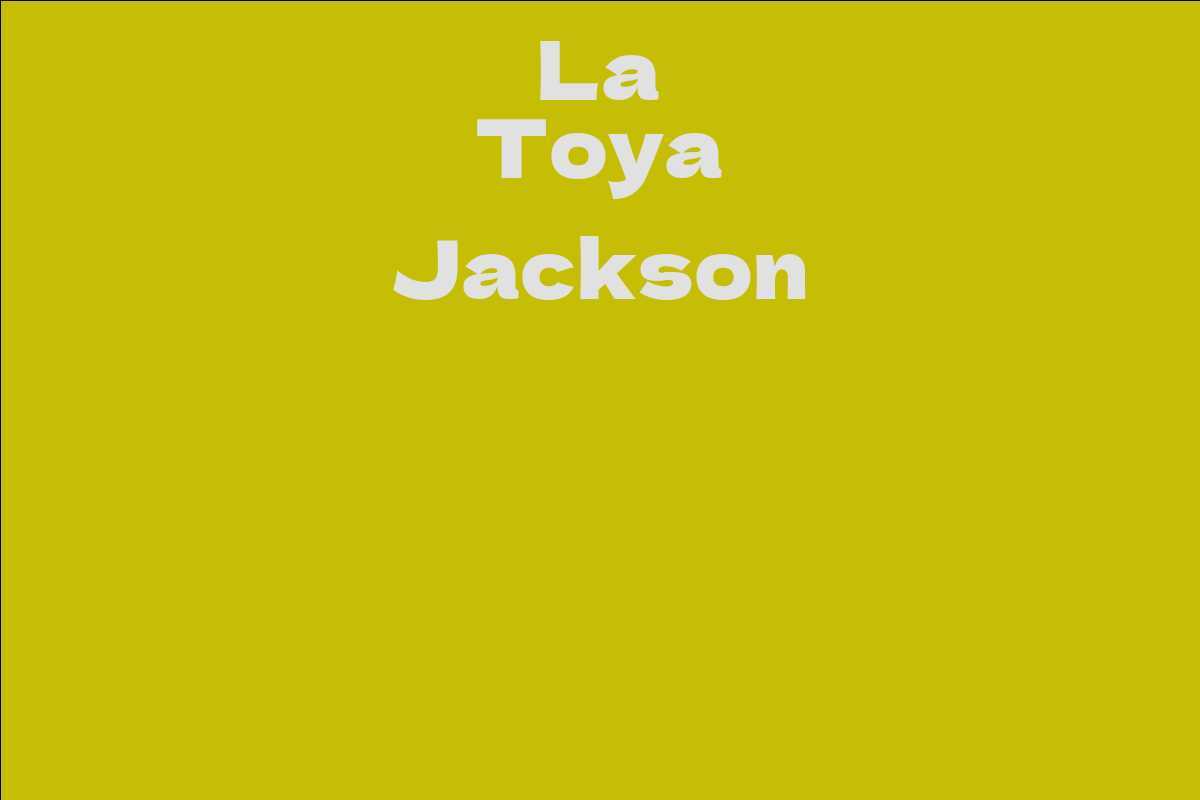 La Toya Jackson
