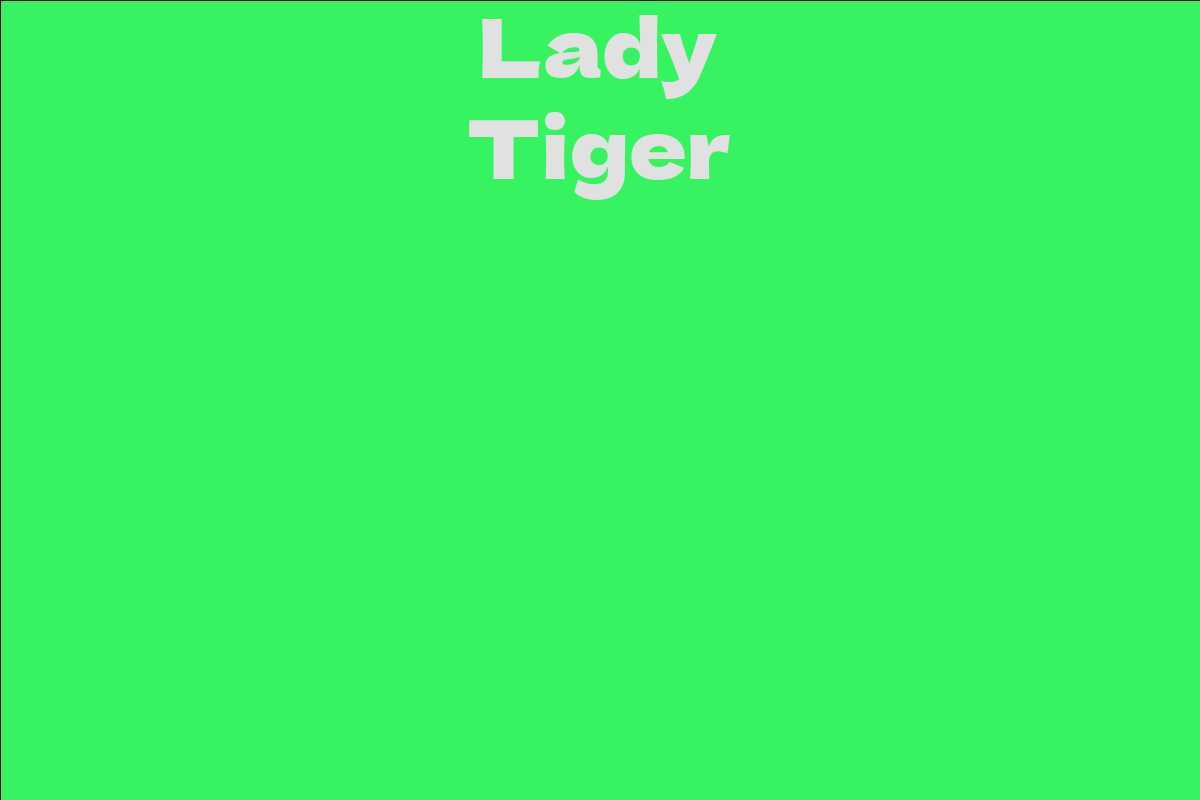 Lady Tiger