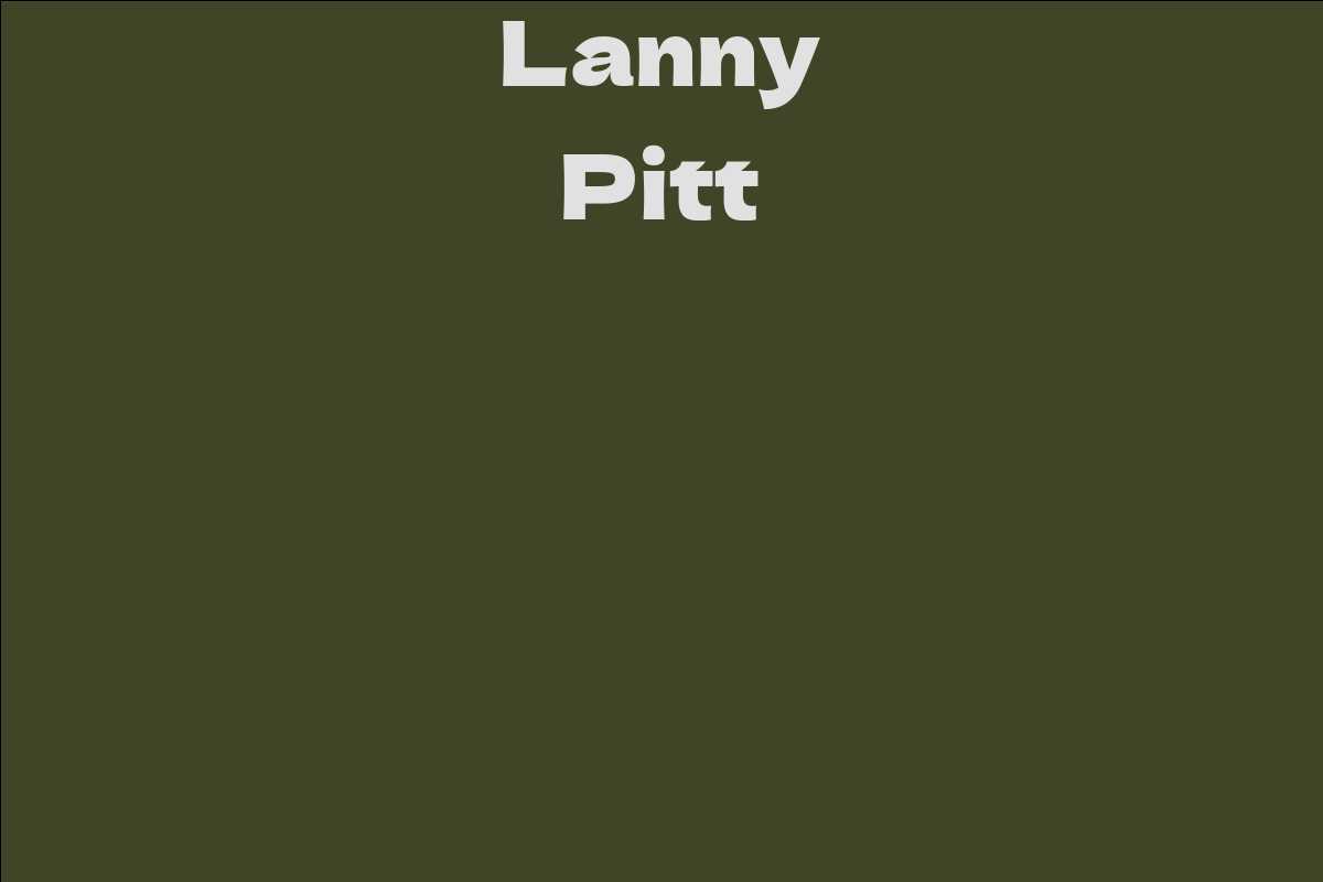 Lanny Pitt