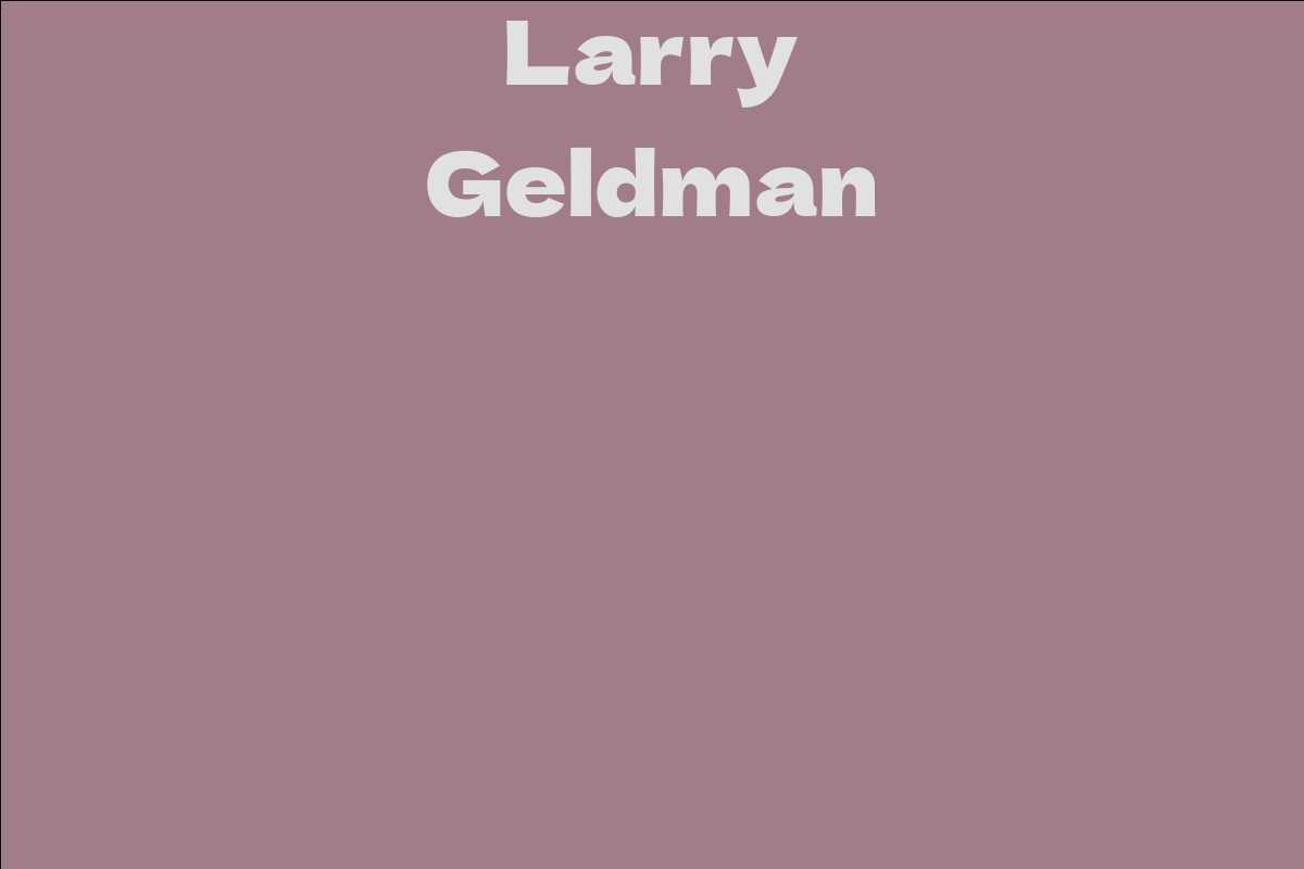 Larry Geldman