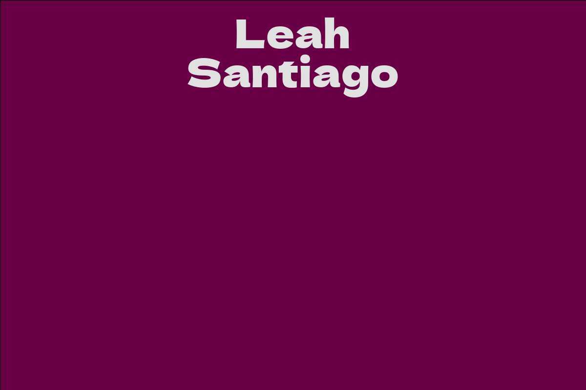 Leah Santiago