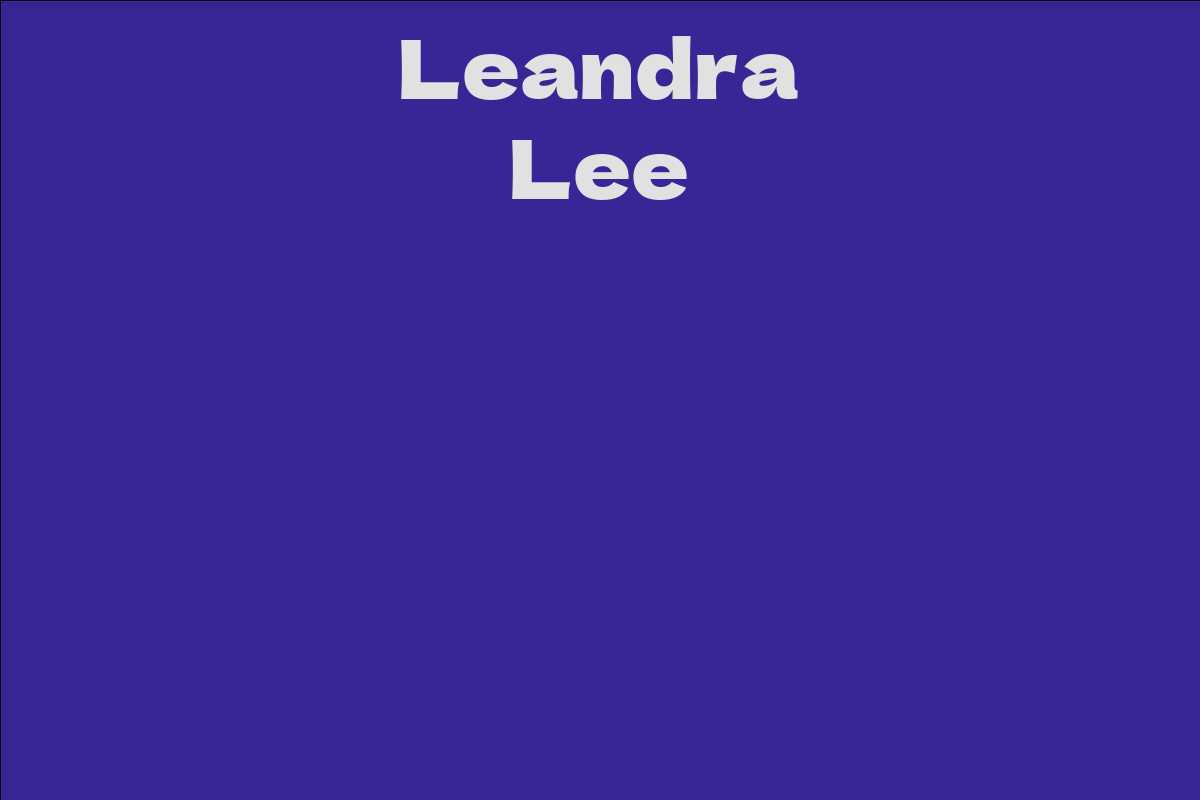 Leandra Lee