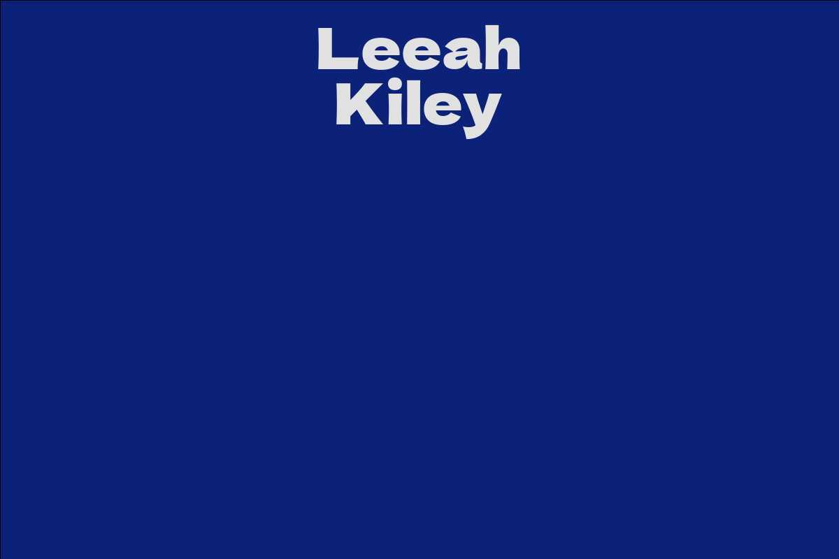 Leeah Kiley
