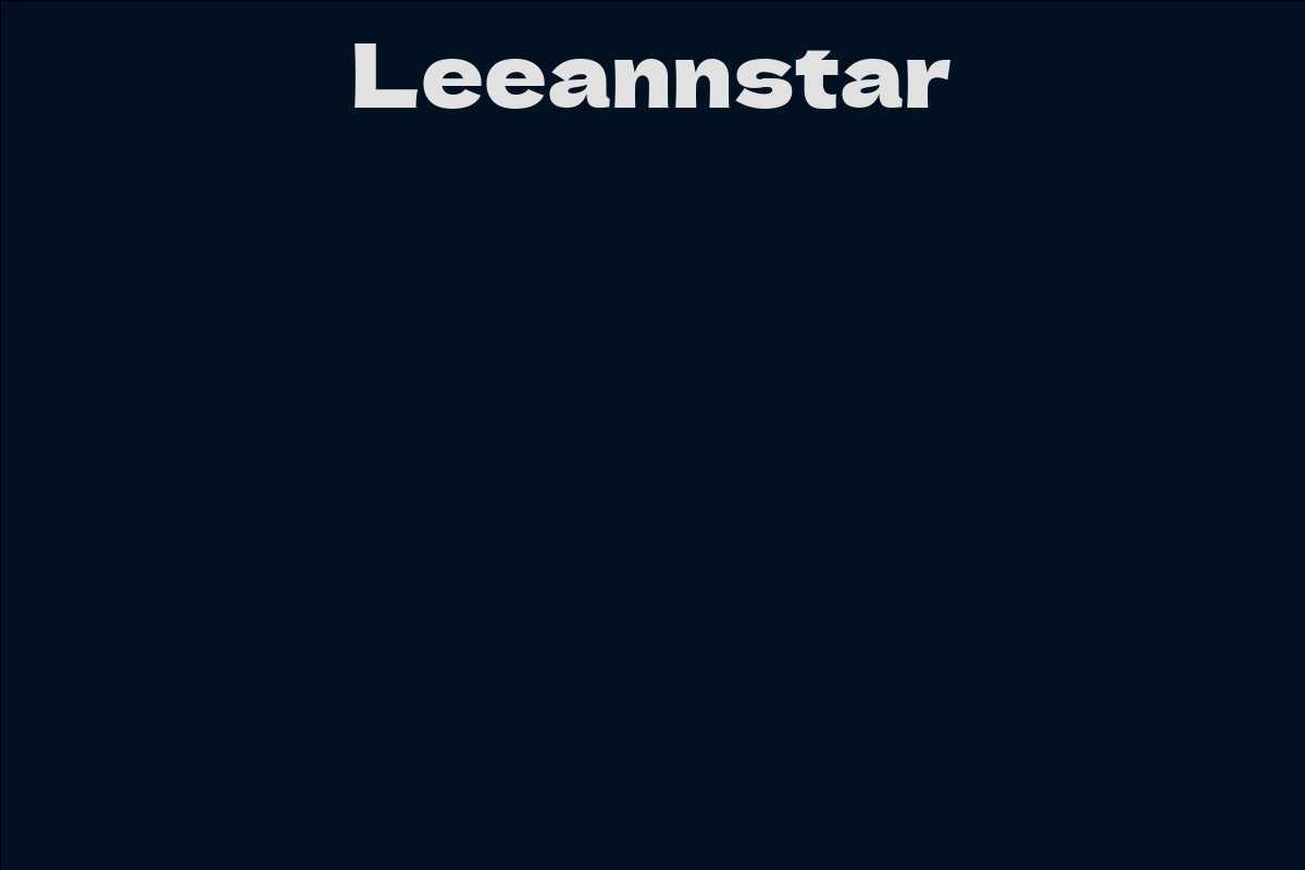 Leeannstar